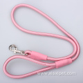 plain round dog leash with customized logo